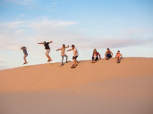 Group Desert Sandboarding & Coastal Adventure